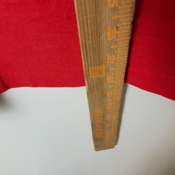 San Jacinto Monument T-Shirt Vintage 90s Red Large Texas Single Stitch USA - Picture 8 of 12